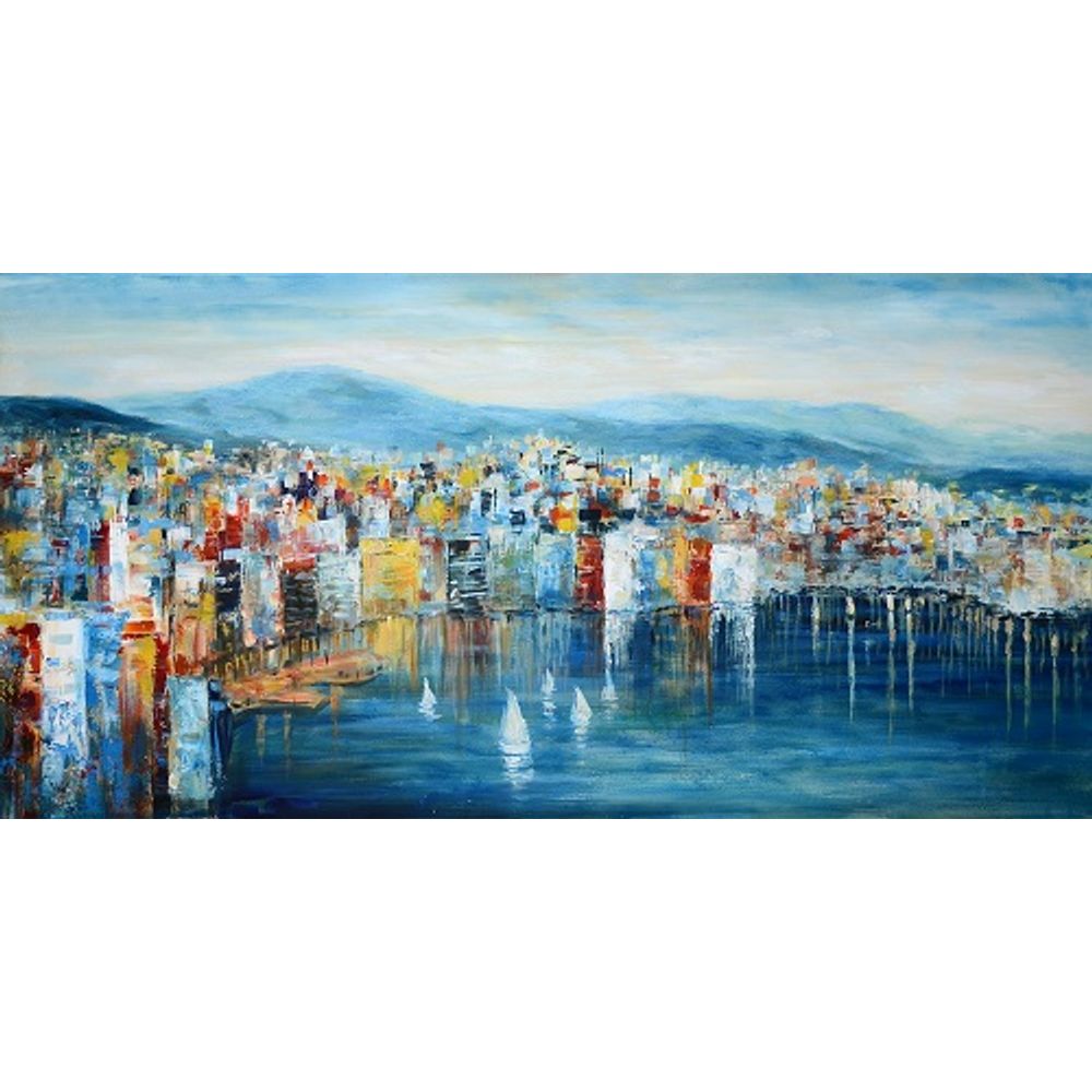 Get Cuadro Ciudad Costera El Bosque HD Get Wallpaper Cuadro Ciudad Costera El Bosque For Android