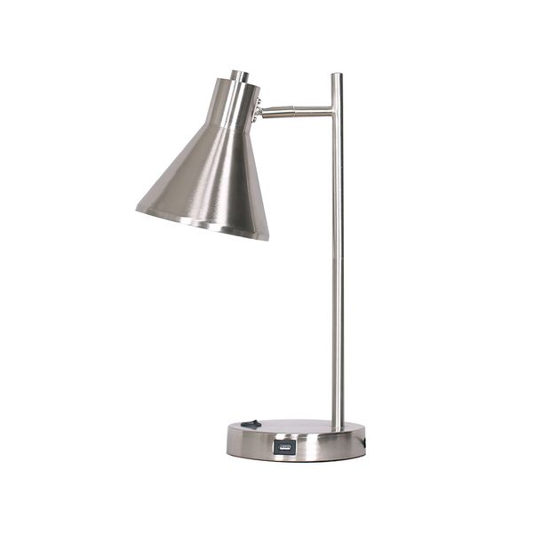 Metal-table-lamp-with-USB-port--nickel-finish--size--15x23x43cm